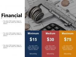 Financial ppt powerpoint presentation inspiration example topics