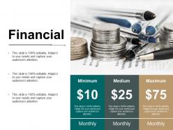 Financial ppt styles slideshow