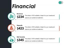 Financial Ppt Summary Professional