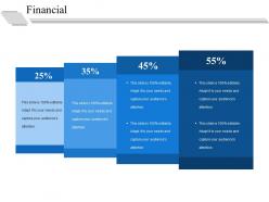 Financial Ppt Summary Slide Portrait