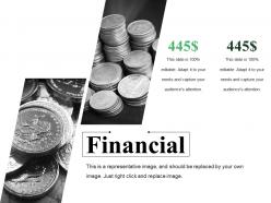 Financial ppt summary templates