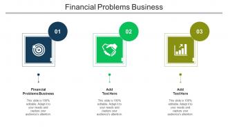 Financial Problems Business Ppt Powerpoint Presentation Infographic Template Cpb