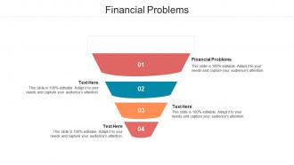 Financial problems ppt powerpoint presentation ideas structure cpb
