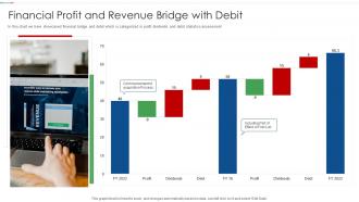 Financial Profit And Revenue Bridge With Debit