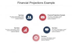 Financial projections example ppt powerpoint presentation pictures aids cpb