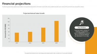 Financial Projections Passenger Sharing Service Elevator Pitch Deck