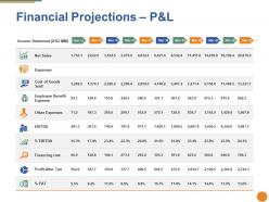 Financial Projections Ppt Pictures Icons