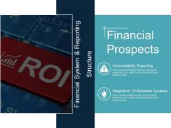 Financial prospects ppt model