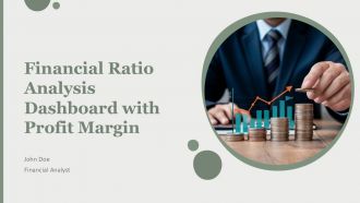 Financial Ratio Analysis Dashboard With Profit Margin PPT Structure AT