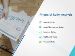 Financial ratio analysis slide ppt powerpoint presentation visual aids portfolio
