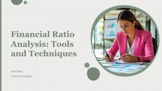 Financial Ratio Analysis Tools And Techniques PPT Example AT