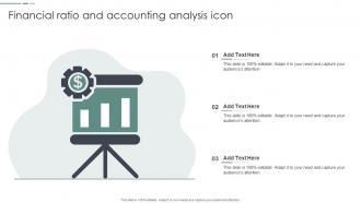 Financial Ratio And Accounting Analysis Icon
