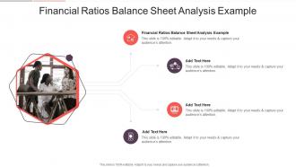 Financial Ratios Balance Sheet Analysis Example In Powerpoint And Google Slides Cpb