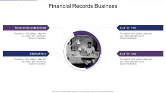 Financial Records Business In Powerpoint And Google Slides Cpb