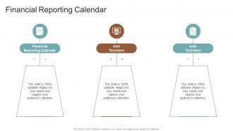 Financial Reporting Calendar In Powerpoint And Google Slides Cpb