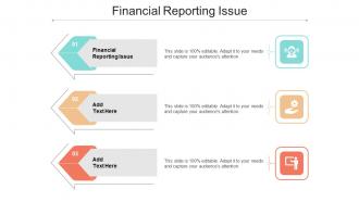 Financial Reporting Issue In Powerpoint And Google Slides Cpb