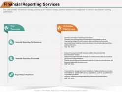 Financial Reporting Services Risks Data Ppt Powerpoint Presentation Show Good