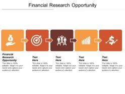 Financial research opportunity ppt powerpoint presentation file brochure cpb