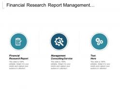 Financial research report management consulting service credit risk modeling cpb
