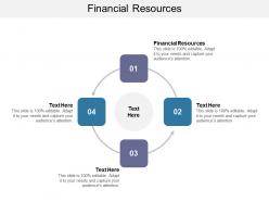 Financial resources ppt powerpoint presentation show information cpb