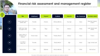 Financial Risk Assessment And Management Operational Risk Management Strategic