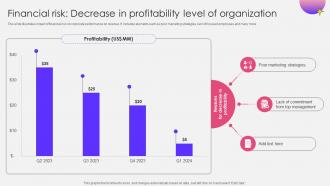 Financial Risk Decrease In Profitability Strategic Corporate Risk Management Ppt Sample