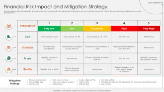 Financial Risk Impact And Mitigation Strategy