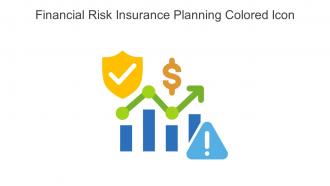 Financial Risk Insurance Planning Colored Icon In Powerpoint Pptx Png And Editable Eps Format