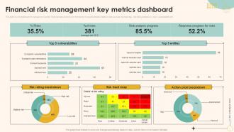Financial Risk Management Key Metrics Dashboard Ppt Infographic Template Styles