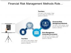 Financial risk management methods role management corporate governance cpb