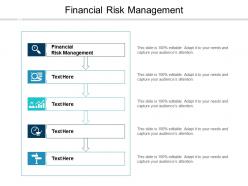 Financial risk management ppt powerpoint presentation portfolio graphics download cpb