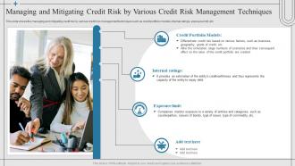 Financial Risk Management Strategies Managing And Mitigating Credit Risk By Various Credit Management