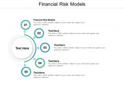 Financial risk models ppt powerpoint presentation portfolio aids cpb