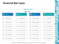 Financial risk types ppt layouts gallery