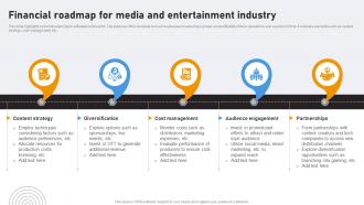 Financial Roadmap For Media And Entertainment Industry