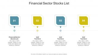 Financial Sector Stocks List In Powerpoint And Google Slides Cpb