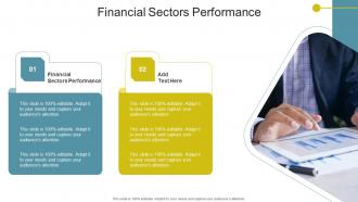 Financial Sectors Performance In Powerpoint And Google Slides Cpb