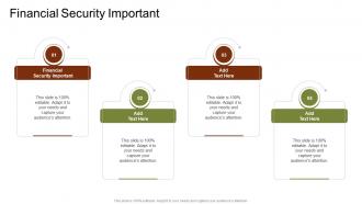 Financial Security Important In Powerpoint And Google Slides Cpb