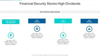 Financial Security Stocks High Dividends In Powerpoint And Google Slides Cpb