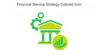 Financial Service Strategy Colored Icon In Powerpoint Pptx Png And Editable Eps Format