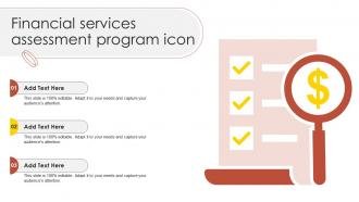 Financial Services Assessment Program Icon