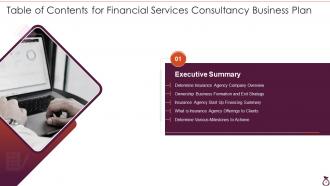 Financial Services Consultancy Business Plan Powerpoint Presentation Slides