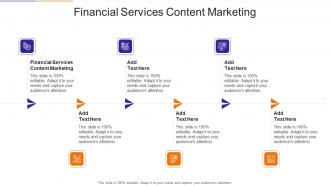 Financial Services Content Marketing In Powerpoint And Google Slides Cpb