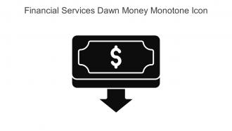 Financial Services Dawn Money Monotone Icon In Powerpoint Pptx Png And Editable Eps Format