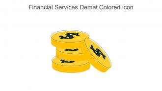 Financial Services Demat Colored Icon In Powerpoint Pptx Png And Editable Eps Format