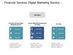 Financial services digital marketing service services market development funding cpb