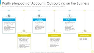 Financial services for small businesses and startups positive impacts of accounts outsourcing