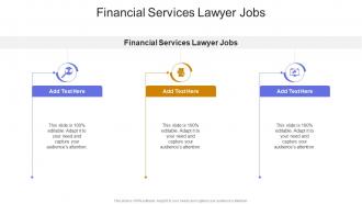 Financial Services Lawyer Jobs In Powerpoint And Google Slides Cpb