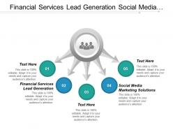 Financial services lead generation social media marketing solutions cpb