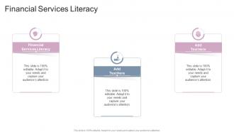 Financial Services Literacy In Powerpoint And Google Slides Cpb